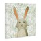 Stupell Industries Whimsical Bunny on Florals Canvas Design by Kim Allen